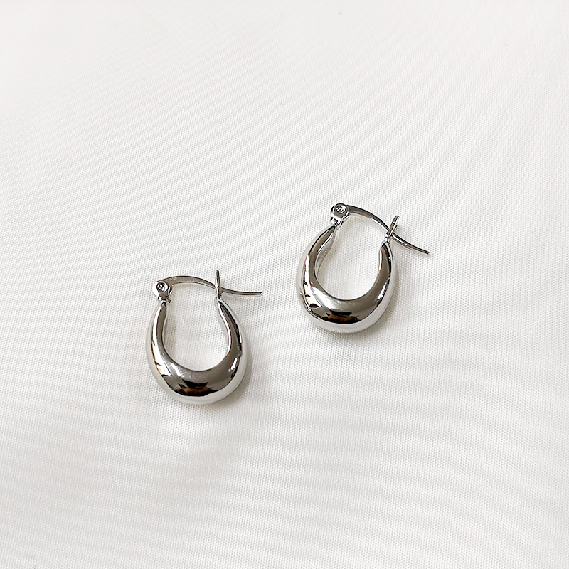 Vintage Gold Hoop Earrings Dalahia – Elegant and Versatile Jewelry