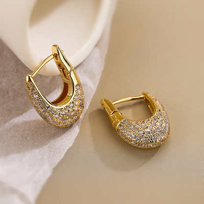 Colorful and Elegant Criss Cross Earrings with Stunning Cambria Design