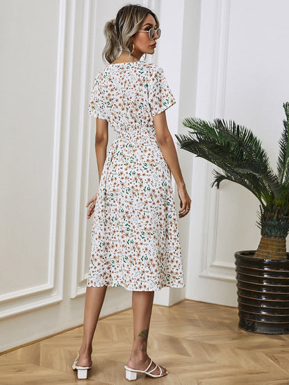 GipFltreds | Stunning Summer Dress with Floral Prints for Events and Everyday Wear