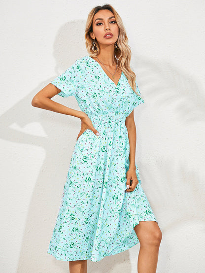 GipFltreds | Stunning Summer Dress with Floral Prints for Events and Everyday Wear