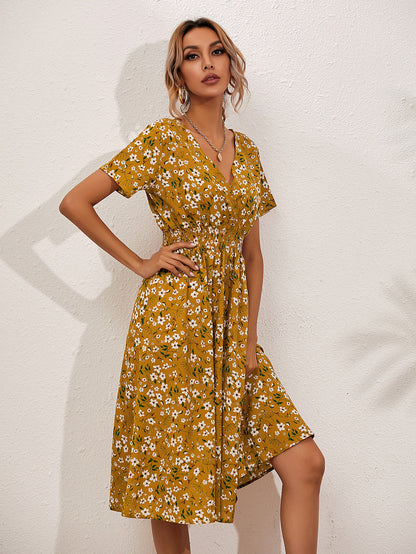 GipFltreds | Stunning Summer Dress with Floral Prints for Events and Everyday Wear