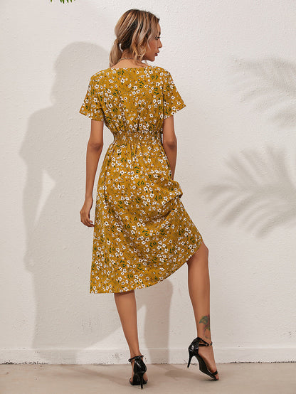 GipFltreds | Stunning Summer Dress with Floral Prints for Events and Everyday Wear