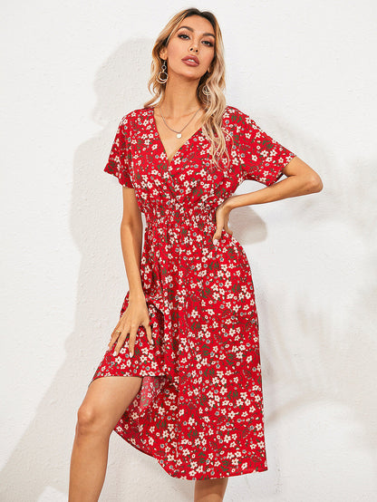 GipFltreds | Stunning Summer Dress with Floral Prints for Events and Everyday Wear