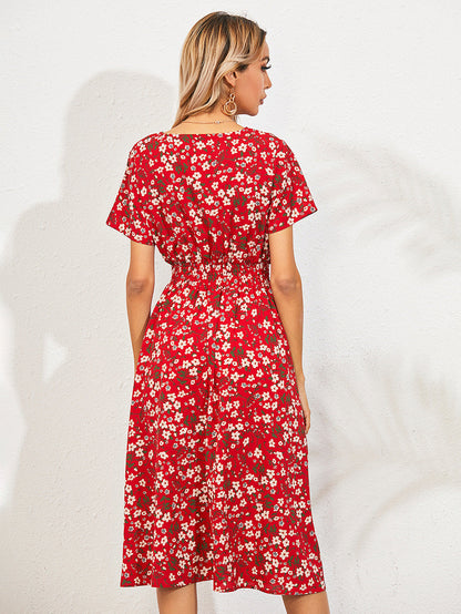 GipFltreds | Stunning Summer Dress with Floral Prints for Events and Everyday Wear