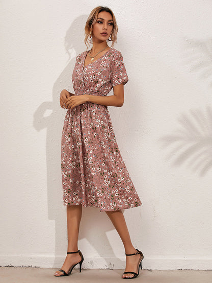 GipFltreds | Stunning Summer Dress with Floral Prints for Events and Everyday Wear