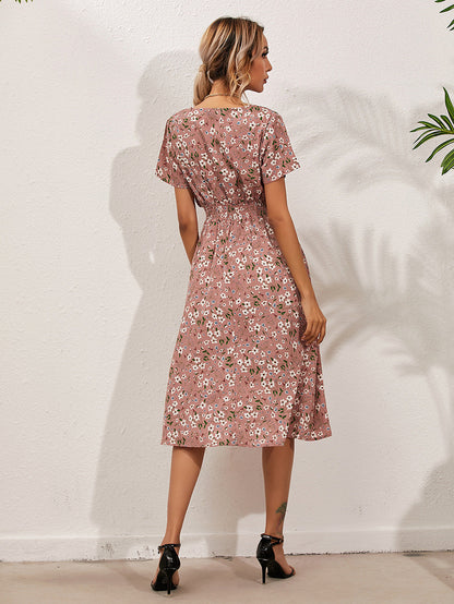 GipFltreds | Stunning Summer Dress with Floral Prints for Events and Everyday Wear