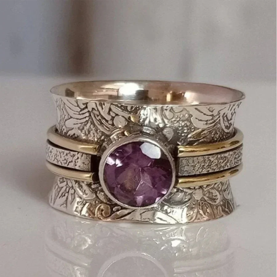 Harlo – Stunning Bohemian Crystal Meditation Ring for Power and Inner Peace