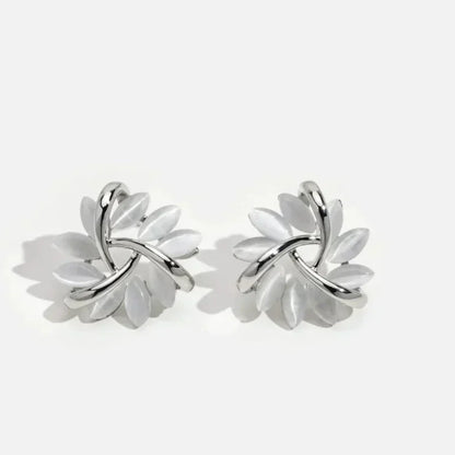 Elegant and Stunning Rectangular Cartilage Hoop Earrings in Gold Plating