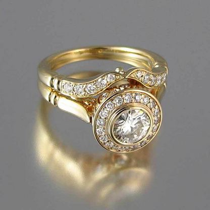 Cameron – Designer Rings in Gold and Mazarconia in Unique Vintage Style