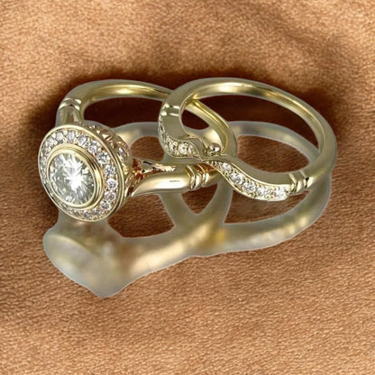 Cameron – Designer Rings in Gold and Mazarconia in Unique Vintage Style