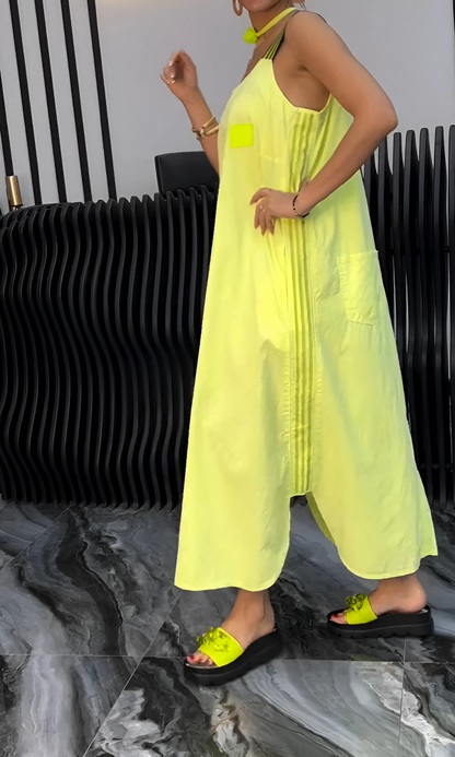 Lunara - Elegant Striped Dress for Unforgettable Moments
