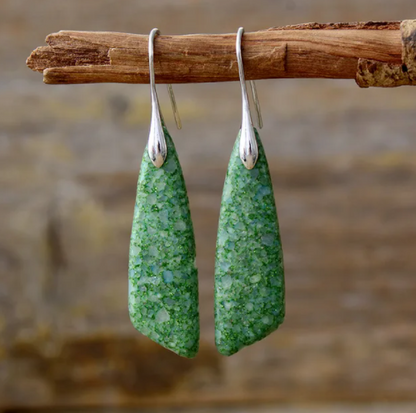 Letura - Stunning Vintage Style Natural Stone Earrings