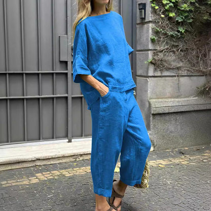 Mima - Soft and High-Quality Cotton and Linen Cloth Set