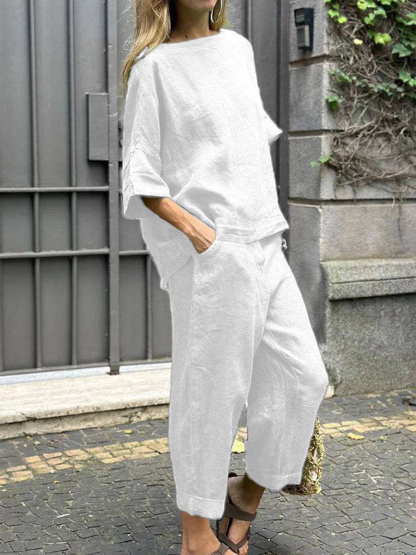 Mima - Soft and High-Quality Cotton and Linen Cloth Set