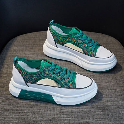Women's orthopedic sports shoes made of Louis fabric with modern comfort and style
