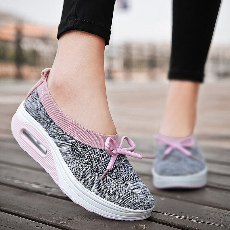 Orthopedic Breathable Walking Shoes for Women Kiss My Toe - Maximum Comfort and Fashionable Design