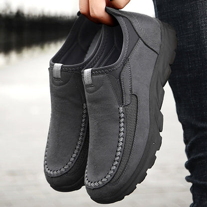 Orthopedic men's comfortable shoes - perfect support and lightness feel all day long