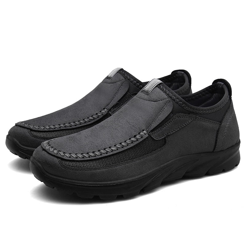 Orthopedic men's comfortable shoes - perfect support and lightness feel all day long