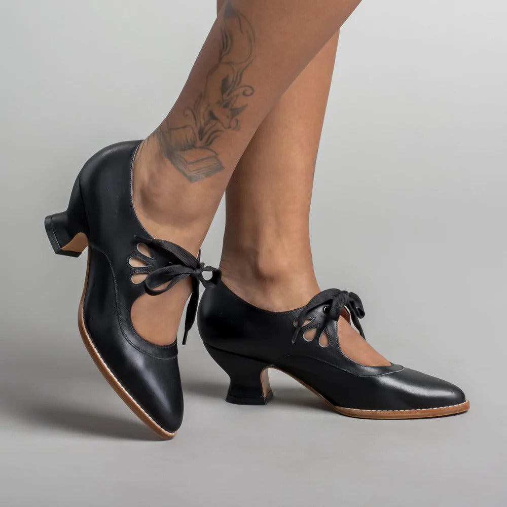 Elegant orthopedic women's shoes with a heel for maximum comfort and luxurious style