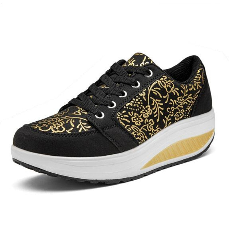 Orthopedic Athletic Shoes for Women with Cushioned Heels for Comfort and Style