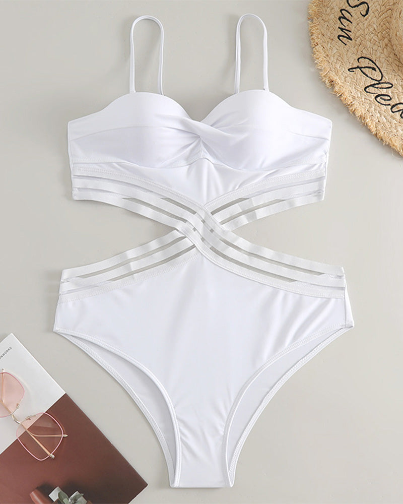 Nora - Stylish Monokini Swimsuit with Open Back for Perfect Style