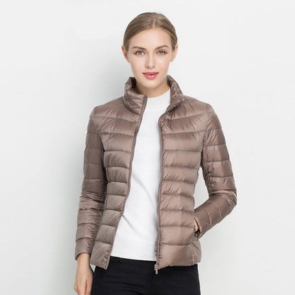 Long Women's Cardigan with Shaper - Fashionable and Durable Warm Brown