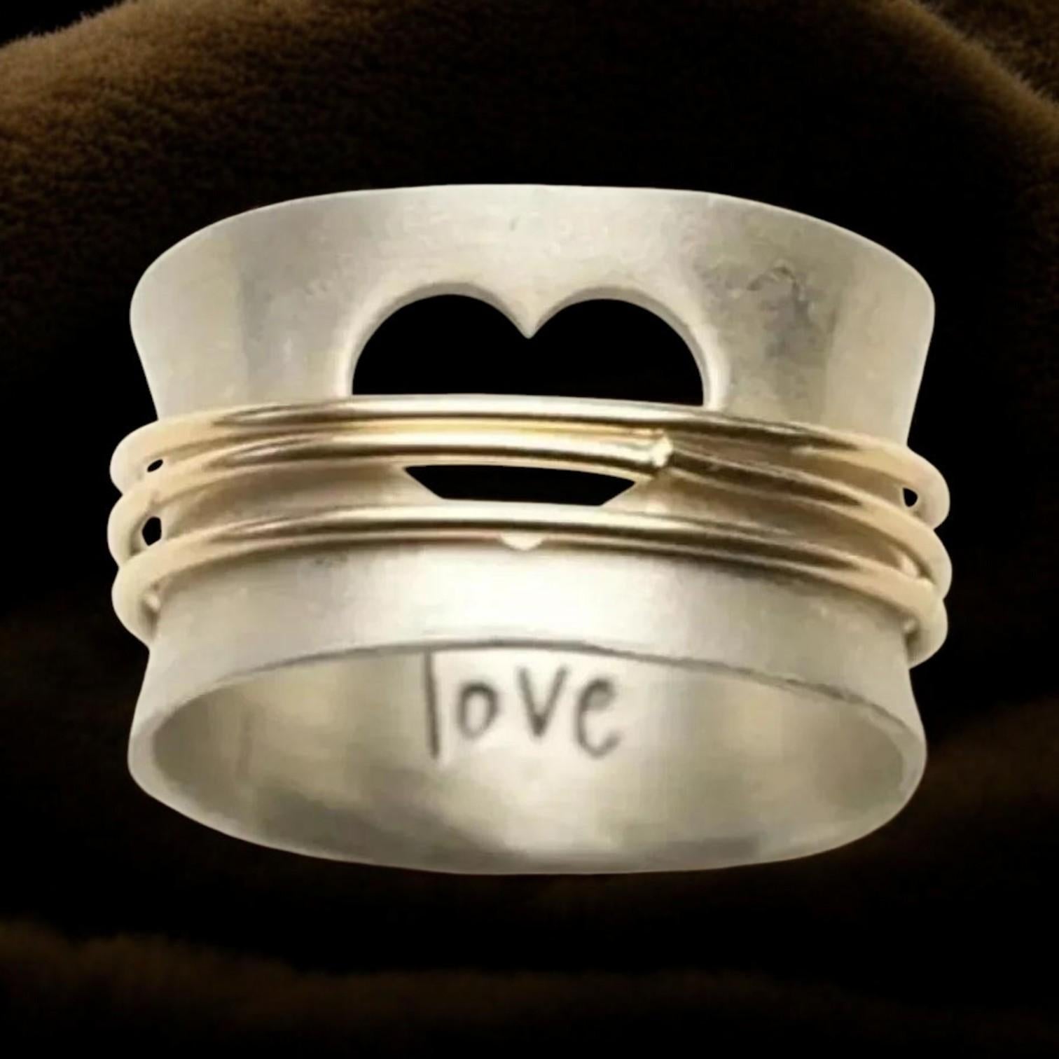 Priya – Unique Vintage Style Rare Love Ring