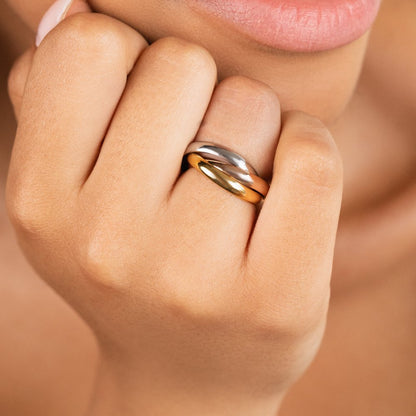Everlynn Stunning Loop Ring in Three Unique Colors