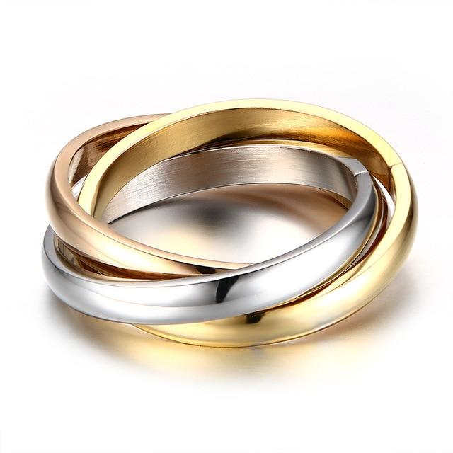 Everlynn Stunning Loop Ring in Three Unique Colors