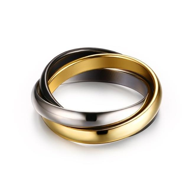 Everlynn Stunning Loop Ring in Three Unique Colors