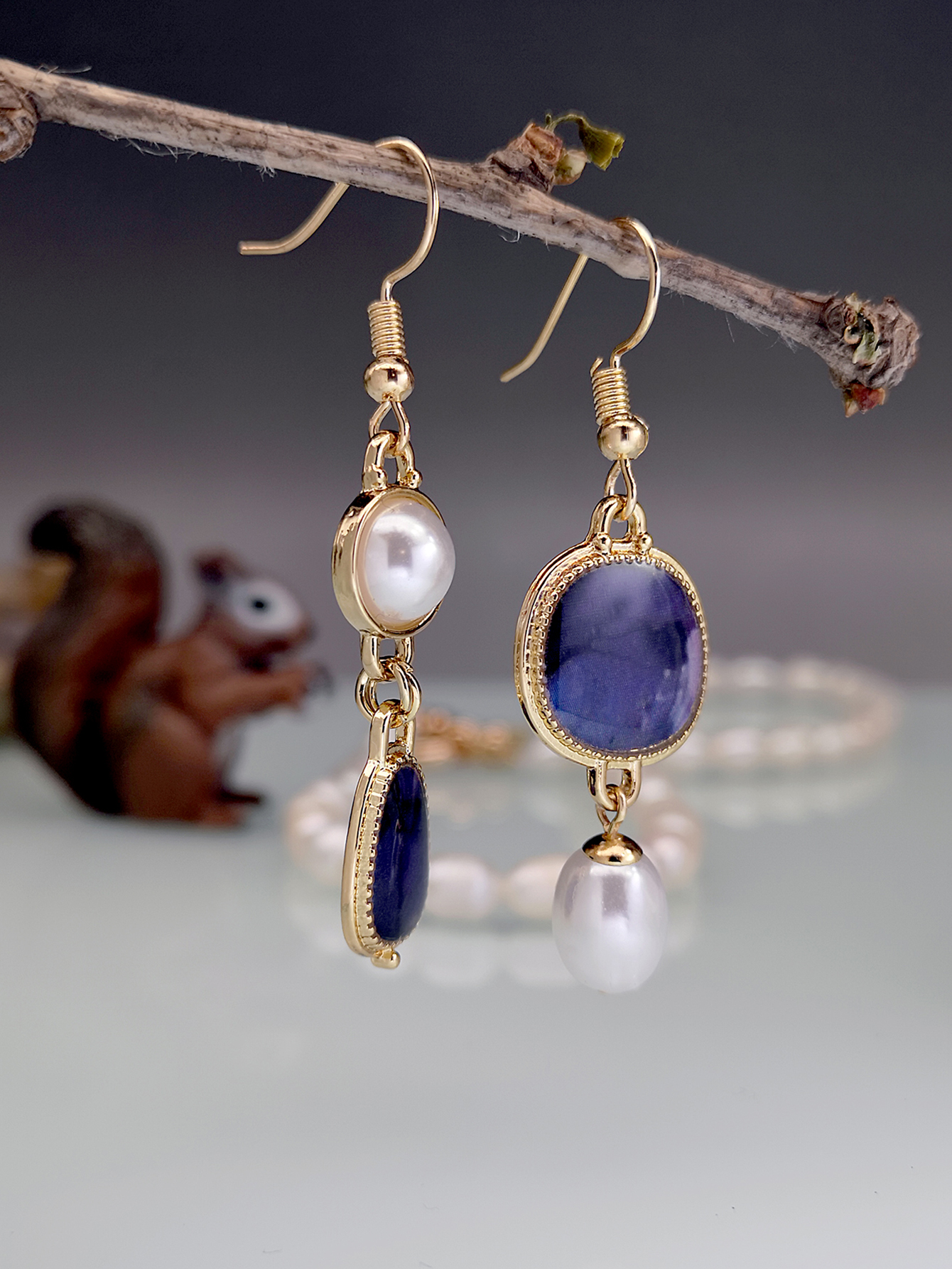 Reina – Colorful Mandala Earrings in Unique and Stunning Vintage Style