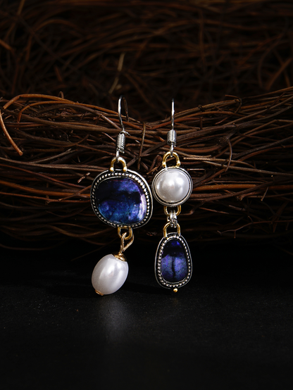 Reina – Colorful Mandala Earrings in Unique and Stunning Vintage Style