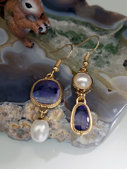 Reina – Colorful Mandala Earrings in Unique and Stunning Vintage Style