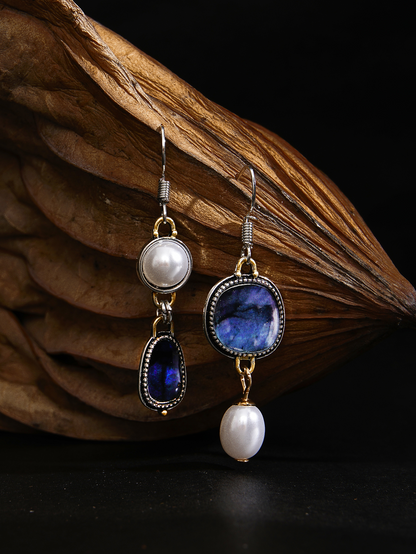 Reina – Colorful Mandala Earrings in Unique and Stunning Vintage Style