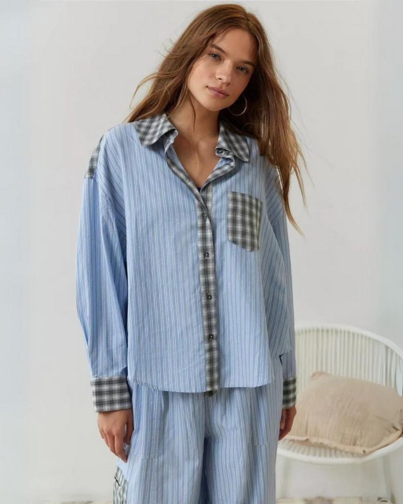 Relaxed pajamas set in Jasmine with elegant design and maximum comfort