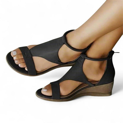 Orthopedic Leather Sandals Comfortable for Everyday and Optimal Comfort