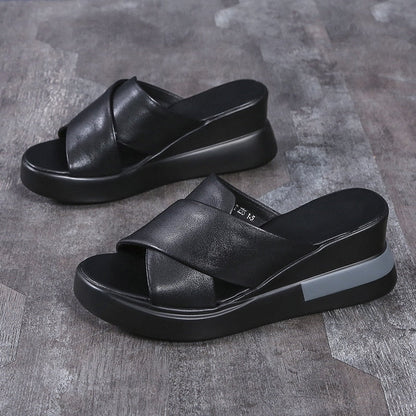 Comfortable orthopedic sandals with optimal support