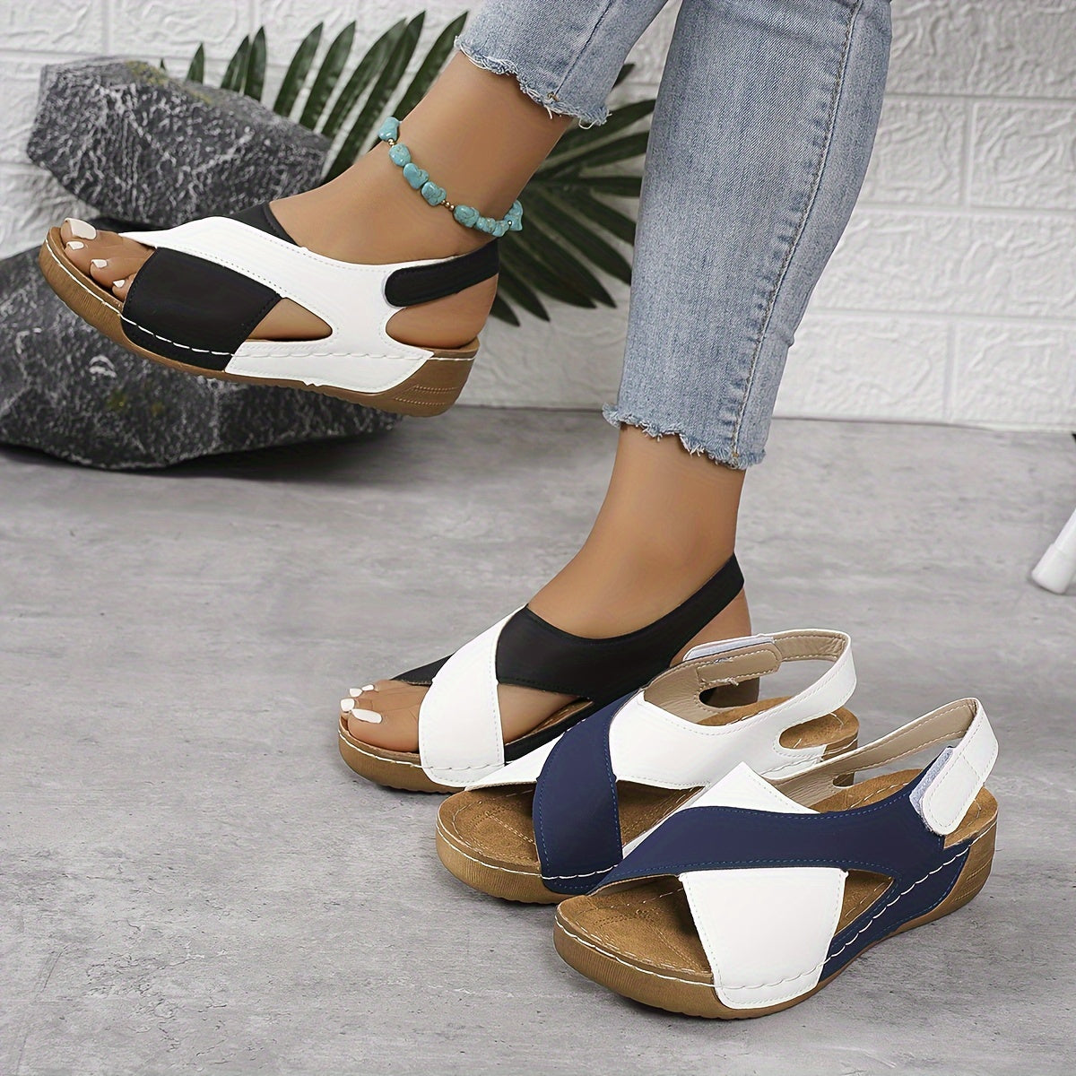 Sutfet - Comfortable Orthopedic Sandals with Full Support and Stunning Foot Covers