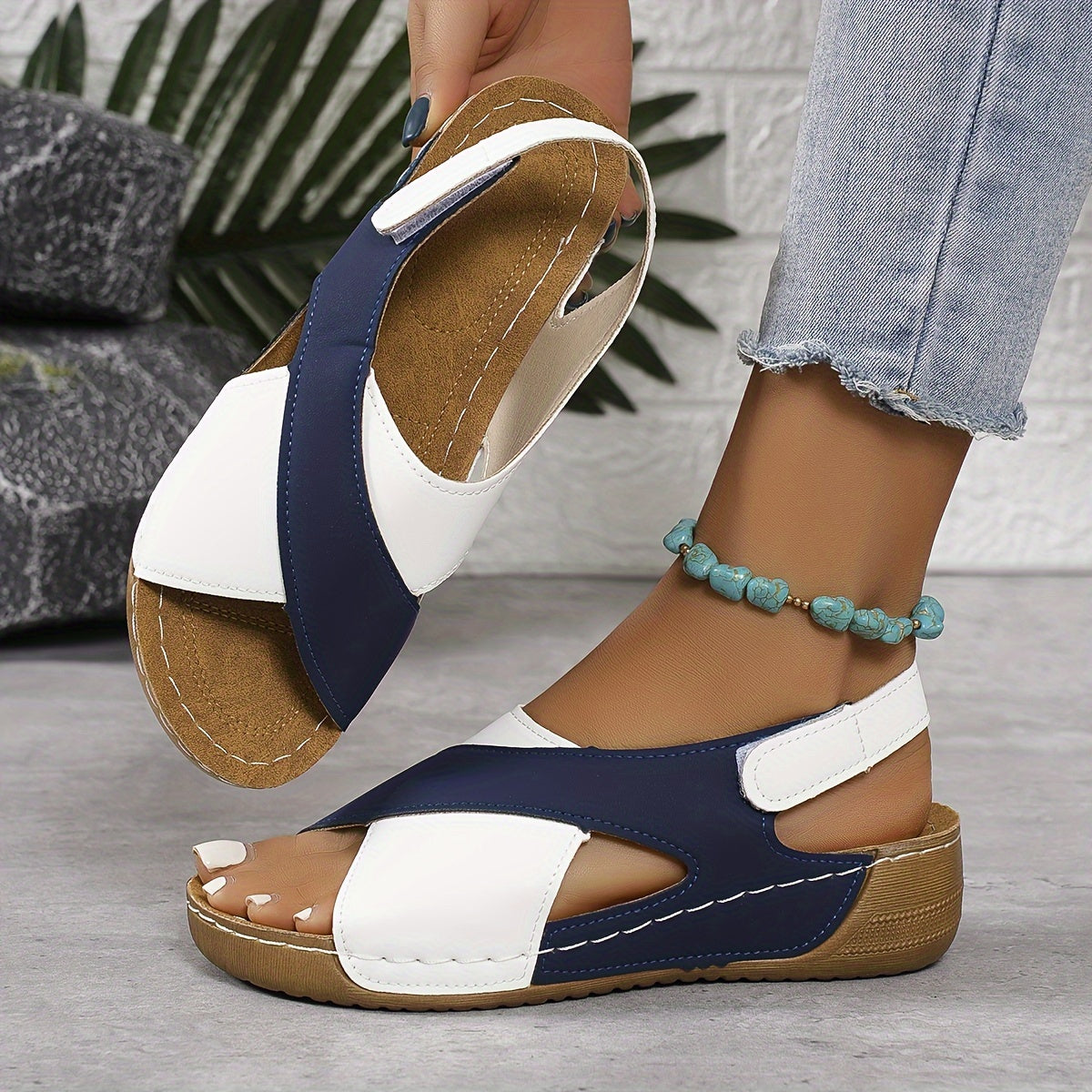 Sutfet - Comfortable Orthopedic Sandals with Full Support and Stunning Foot Covers