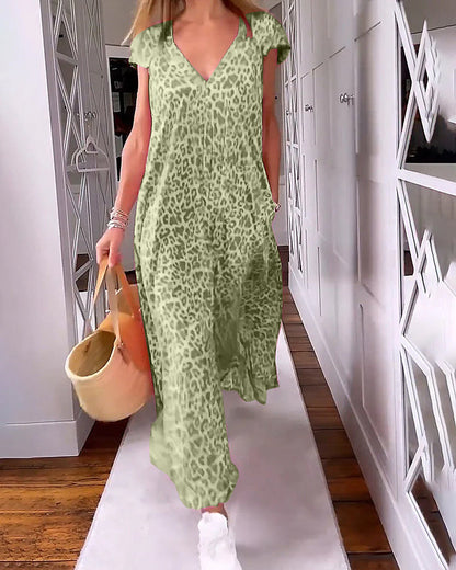 Sofia – Stunning Maxi Dress of Wild Elegance