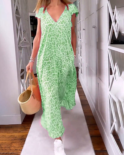 Sofia – Stunning Maxi Dress of Wild Elegance