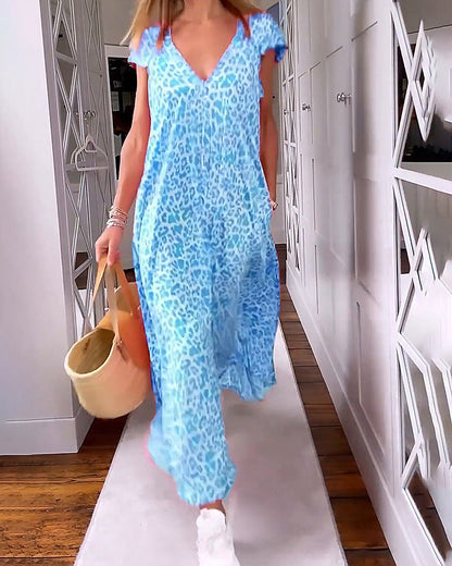 Sofia – Stunning Maxi Dress of Wild Elegance