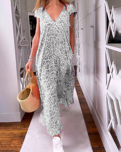 Sofia – Stunning Maxi Dress of Wild Elegance