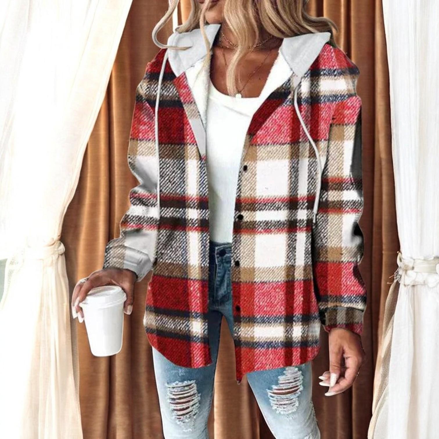 Fashionable and warm autumn jacket for a stylish and elegant look