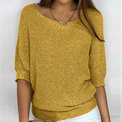 Stylish and Warm Sweater with Elegant Charm