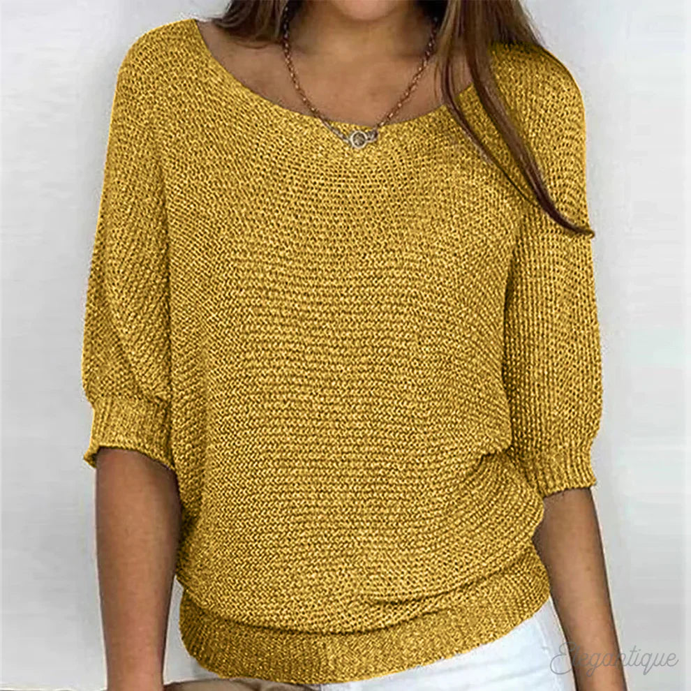 Stylish and Warm Sweater with Elegant Charm