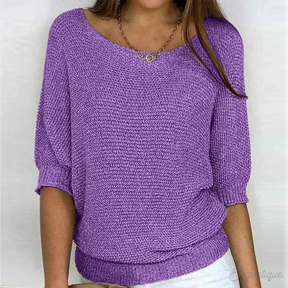Stylish and Warm Sweater with Elegant Charm