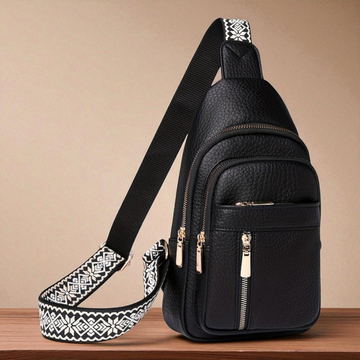 Original Hazel Shoulder Bag with Elegant Corner Design