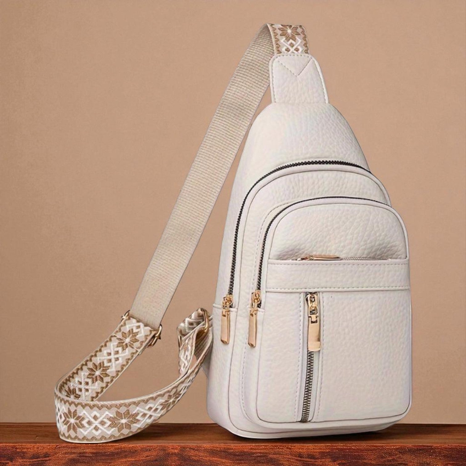 Original Hazel Shoulder Bag with Elegant Corner Design