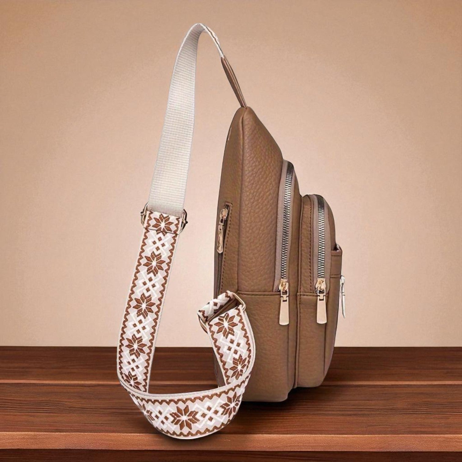 Original Hazel Shoulder Bag with Elegant Corner Design
